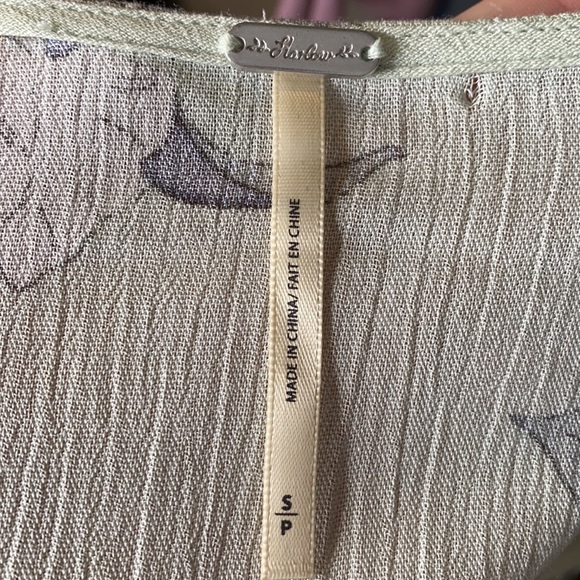 Harlow Mint Green Floral Dress (Small) - Picture 4 of 5